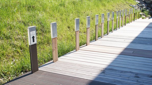 Terrassengalerie : Showrooms : Holzplatten AG, Samstagern