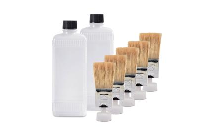 Ampacoll LiquiSeal Applicator (Set) 2 Pinselflasche und 5 Pinsel Set