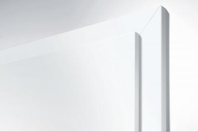 Brandschutz-Futterzarge Dana WL 9016 für Türe gefälzt DIN-Falz 25,5/13 mm (BAND LINKS)