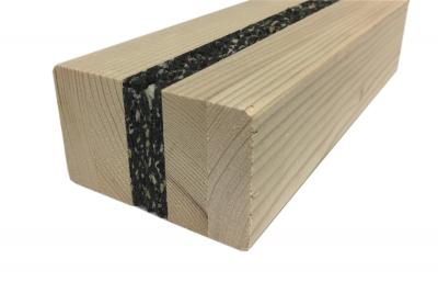 Ständerkantel Schalldämm. nicht tragend 4-seitig gehobelt, Fichte/Tanne verleimt 6/12cm Aufbau 4/2/6cm (126/Pal.)