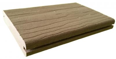 Thermo-WPC 137 sand zweiseitig verlegbar mit Nut (48/Pal.)