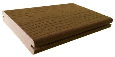 Thermo-WPC 137 walnuss zweiseitig verlegbar mit Nut (48/Pal.)