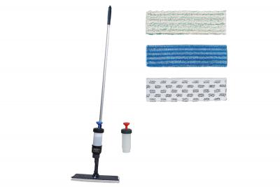 PULU-Spraymopp-Gerät mit Kletthalter 40 cm und zwei