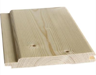 CRISTAL UV Massivtäfer Rundprofil Qual. B Farblos lackiert (6/Bd.)