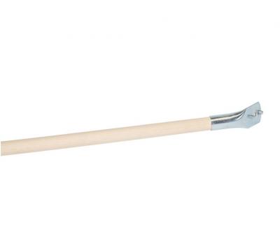 Stiel 150/2,5 cm Buchenholz roh inkl. Patenthalter klein montiert a 1 St