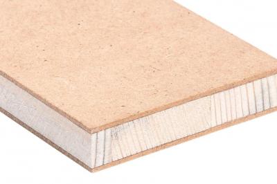 Tischlerplatte Lightwood HDF Deck 3,5 mm roh (7/Pal.)