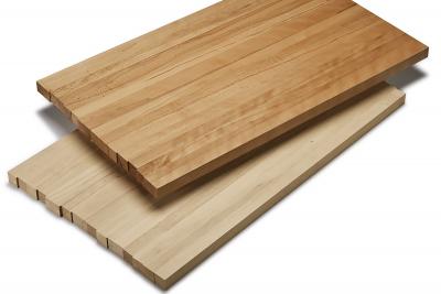 Gmeiner Treppenstufenpl. Buche gedämpft 1-Schicht - durchg. Lamellen COUNTRYSTAR (21/Pal.)