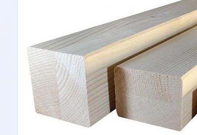 Rahmenholz Fichte DUO NSI 60/80 Mind.3-s. gehobelt, Kanten leicht gefast (312/Pal.)