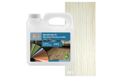 PROFF Woodcare High Solid Colour-Öl Nr. 001, Weiss Geb. à 1.0 L