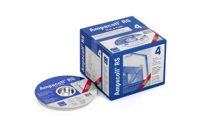 Ampacoll RS selbstklebende Rundschnur aus hochwertigem Butylkautschuk Rundschnur Ø 4mm Rolle a 12 m1 (Pk à 10Rol)