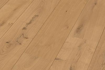 Meister Lindura 1-Stab Holzboden HD 400 ultramattlackiert, Masterclic Plus Eiche authentic pure 8921 Paket a 2,376 m2 (gebürstet) (30/Pal.)