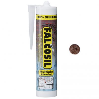 Falcosil Multiplo Silikon Nussbaum / Räuchereiche 310 ml
