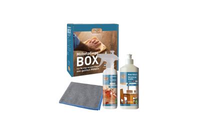 PROFF Woodcare Möbel-Pflegebox Natur