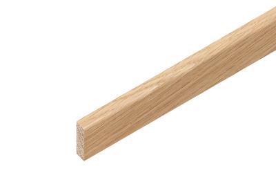 Schwellenleisten massiv Eiche lackiert 20/6 mm