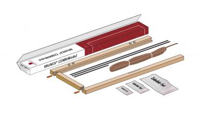 Brunex Combimodul RL 2050 x 55 RE Fichte/Buche streichfähig überfälzt (10/Pal.)