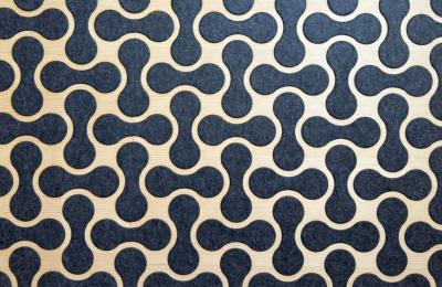 Whisperwool Akustik-Paneel 14-16 mm Dollywood Menderes Schafwolle/Fichte Schafwolle anthrazit / Fichte