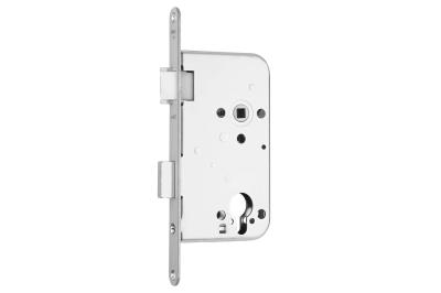 Einsteckschloss Glutz 1106 mit Wechsel, Nuss 8mm / Dornmass 60mm Band Links (Rundzylind)