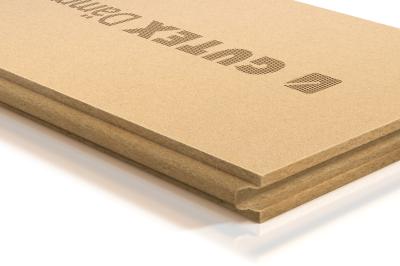 Gutex Dämmplatte DW Nut/Kamm Rundprofil W/(mK) 0,040 Rohdichte 160kg/m3 Deckmass 2530 x 580 x 40mm (Pal.weise) (54/Pal.)