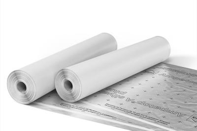 Ampatop A silver plus nicht brennbare diffusionsoffene Unterdachbahn 35 m x 1,2 m Rolle a 42 m2 (24/Pal.)
