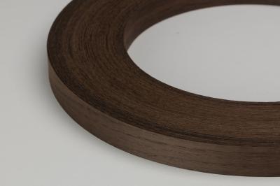 Furnier-Express Kante Eiche Mokka 2-lagig, 24/1mm geschliffen Rolle a 50 m1