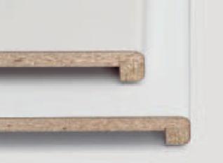 Max Fensterbank No. 0085 FH mit Aufdoppelung 40 mm (2 Stk/Pack)